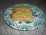 Rezept: Gebackene Schinkenfleckerl Gebackene Schinkenfleckerl - Rezept