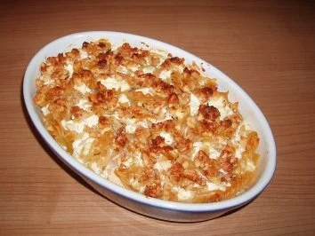 Rezept: Fruchtiger Nudelauflauf Fruchtiger Nudelauflauf - Rezept