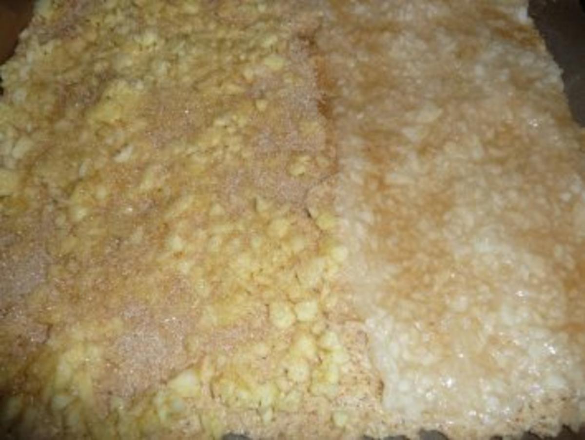 Birnen- / Apfelkuchen auf Quark-Nussteig - Rezept - Bild Nr. 6