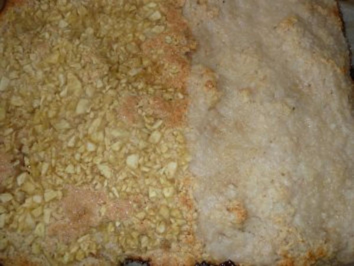 Birnen- / Apfelkuchen auf Quark-Nussteig - Rezept - Bild Nr. 4
