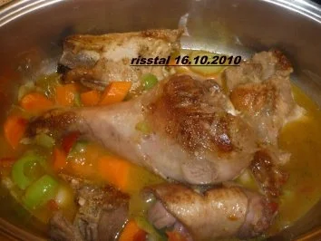 Rezept: Putenkeule geschmort Bild Nr. 7 Putenkeule geschmort - Rezept - Bild Nr. 7