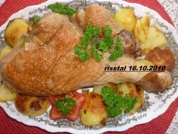 Rezept: Putenkeule geschmort Putenkeule geschmort - Rezept