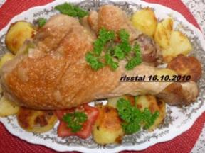 Putenkeule geschmort - Rezept