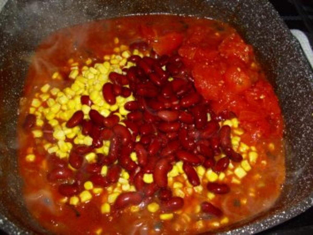 Frikadellen-Pfanne "Chili con Carne" - Rezept - Bild Nr. 6