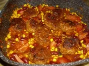 Frikadellen-Pfanne "Chili con Carne" - Rezept