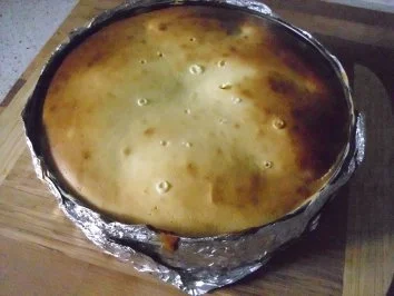 Rezept: Pfirsich-Käsekuchen mit Schokoboden Bild Nr. 2 Pfirsich-Käsekuchen mit Schokoboden - Rezept - Bild Nr. 2