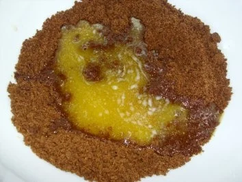 Rezept: Pfirsich-Käsekuchen mit Schokoboden Bild Nr. 4 Pfirsich-Käsekuchen mit Schokoboden - Rezept - Bild Nr. 4