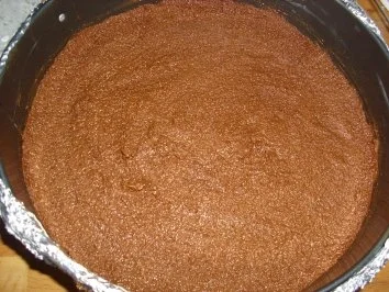 Rezept: Pfirsich-Käsekuchen mit Schokoboden Bild Nr. 6 Pfirsich-Käsekuchen mit Schokoboden - Rezept - Bild Nr. 6