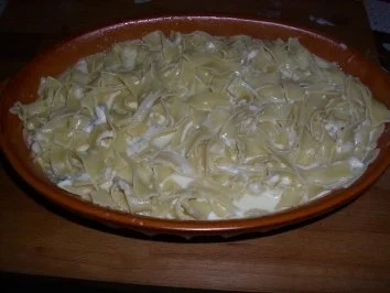 Rezept: Tiroler Schichtnudeln mit Speck Bild Nr. 3 Tiroler Schichtnudeln mit Speck - Rezept - Bild Nr. 3