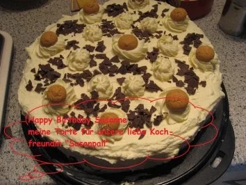 Rezept: Torte- Verquerte Schwarzwälder Torte- Verquerte Schwarzwälder - Rezept