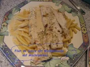 Fisch- Filet de Sabre mit Weißweinsoße - Rezept