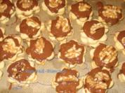 Weihnachtsplätzchen- Rum-Nuß-Blümchen - Rezept