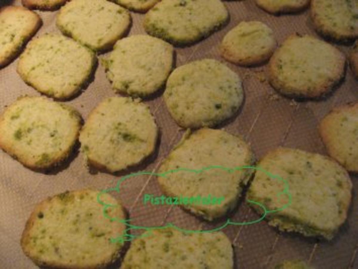 Weihnachtsplätzchen- Pistazientaler - Rezept