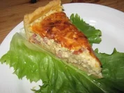 Zwiebelkuchen mit Mürbteigboden - Rezept