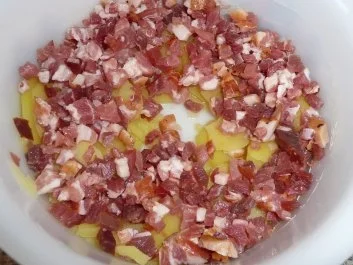 Gemüse: Blumenkohl im Kartoffel - Schinkenbett - Rezept - Bild Nr. 5