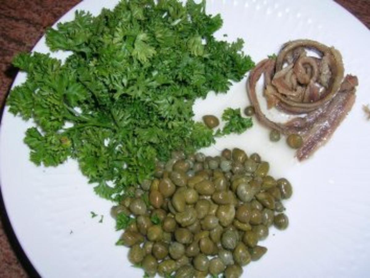 Giacommos Rinderbraten in Olivenöl geschmort, mit Polenta und Broccoli    (siehe Fotos) - Rezept - Bild Nr. 6