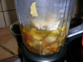 Giacommos Rinderbraten in Olivenöl geschmort, mit Polenta und Broccoli    (siehe Fotos) - Rezept - Bild Nr. 7