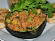 Fruchtiger Lachstatar-Salat - Rezept