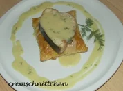 Rezept: Schwertfisch an Senf - Dill - Soße Schwertfisch an Senf - Dill - Soße - Rezept