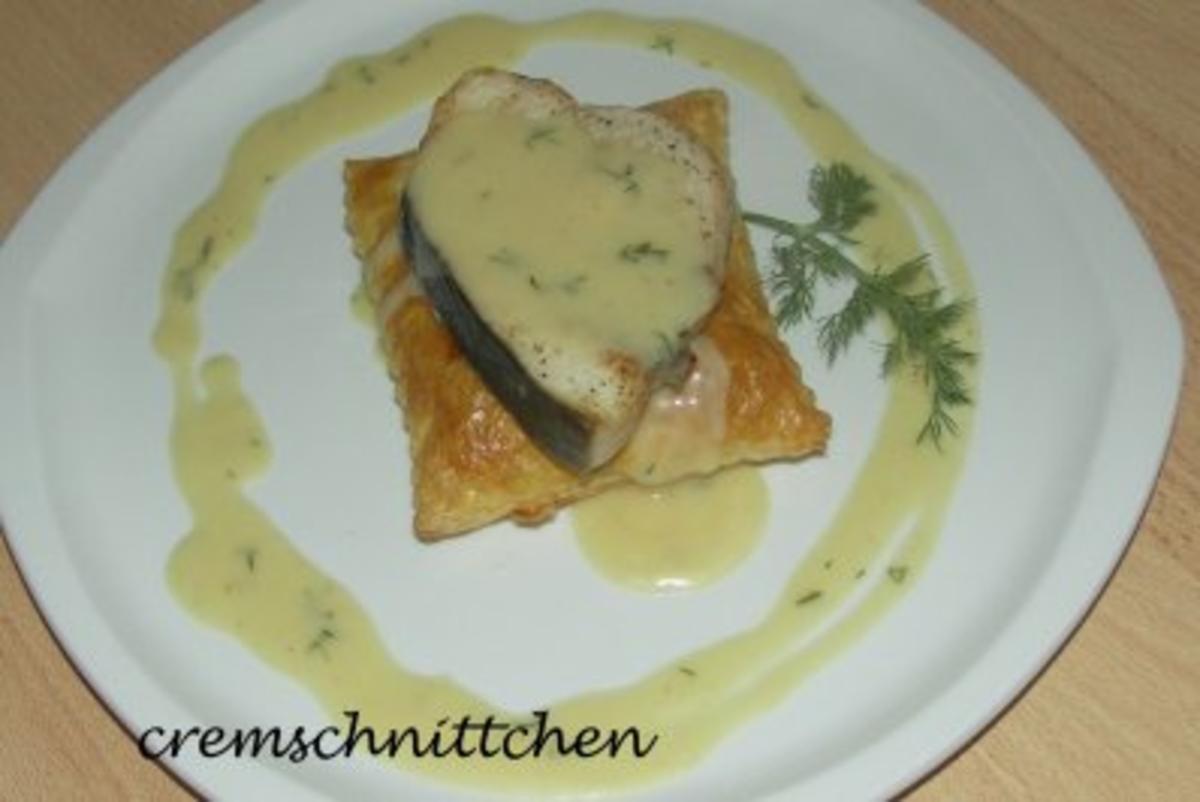 Bilder für Schwertfisch an Senf - Dill - Soße - Rezept