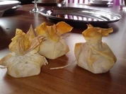 pikante Päckchen (Filoteig) - Rezept