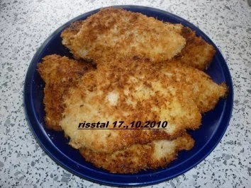 Putenschnitzelchen mit Kokospanade  und Aprikosenreis - Rezept - Bild Nr. 7