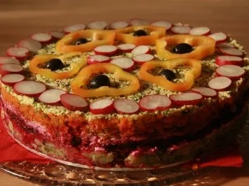 Kalte Gemüsetorte - Rezept - Bild Nr. 3