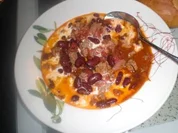 Bohnen-Tomatentopf  mit Hackfleisch - Rezept