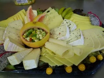 Käseplatte die V - Rezept - Bild Nr. 2