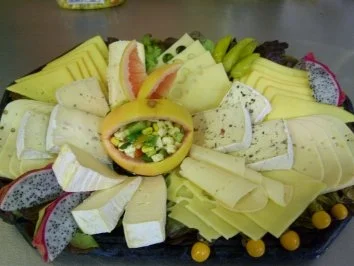 Käseplatte die V - Rezept