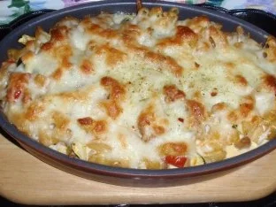 Herzhafter Nudelauflauf mit Kalbsgeschnetzeltem - Rezept - Bild Nr. 10