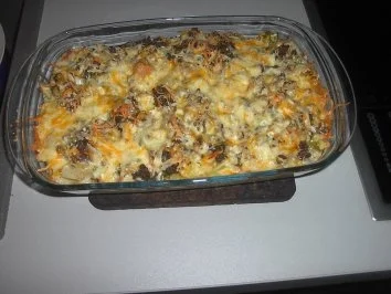 Hack - Gemüse - Auflauf - Rezept