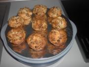 Rosinen - Marzipan - Muffins - Rezept