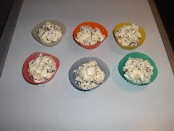 Rezept: Rosinen - Marzipan - Muffins Bild Nr. 2 Rosinen - Marzipan - Muffins - Rezept - Bild Nr. 2