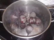 frischer rote Bete Salat - Rezept