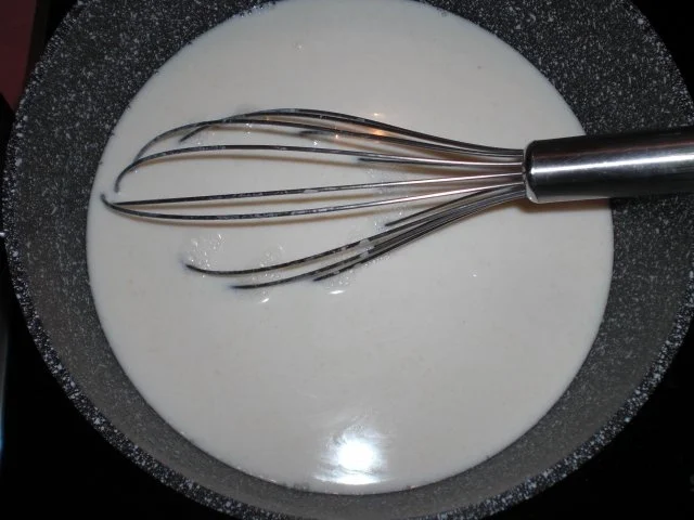 Apfelkuchen mit Marzipanpudding-Guss - Rezept - Bild Nr. 4