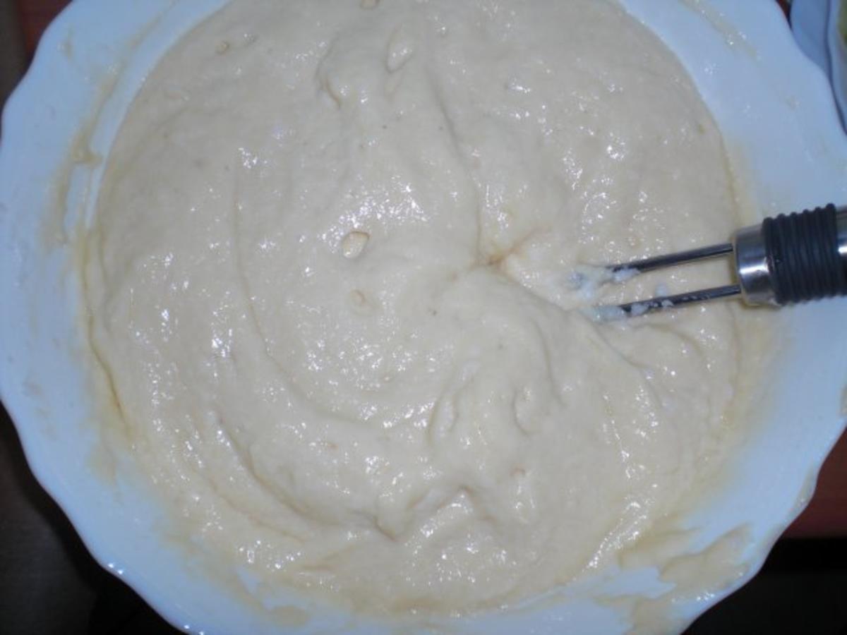 Apfelkuchen mit Marzipanpudding-Guss - Rezept - Bild Nr. 8