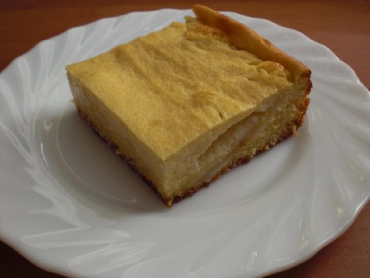 Apfelkuchen mit Marzipanpudding-Guss - Rezept - Bild Nr. 12