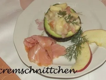 Rezept: gefüllte Avocado gefüllte Avocado - Rezept