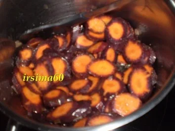 Lila Möhren in Kokosmilch gegart - Rezept - Bild Nr. 5