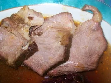 Rezept: Schmorrippchen Bild Nr. 9 Schmorrippchen - Rezept - Bild Nr. 9