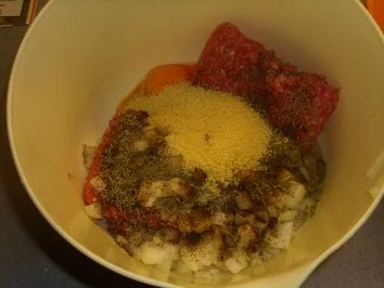 Tellergerichte: Kürbisse mit Hackfüllung - Rezept - Bild Nr. 4