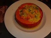 Rezept: Tellergerichte: Kürbisse mit Hackfüllung Tellergerichte: Kürbisse mit Hackfüllung - Rezept