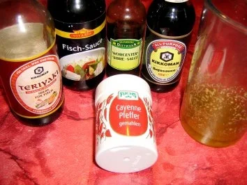 Fruchtige Garnelenspieße mit Curry-Dip - Rezept - Bild Nr. 2