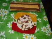 Bisquitrolle im Zebralook - Rezept