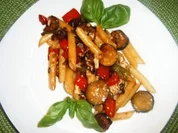 Penne-Gemüse- Pfanne - Rezept