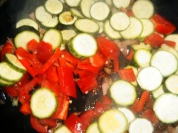 Penne-Gemüse- Pfanne - Rezept - Bild Nr. 4