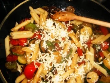 Penne-Gemüse- Pfanne - Rezept - Bild Nr. 6