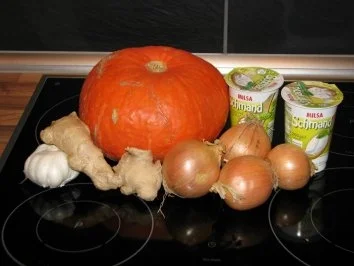 Kürbissuppe vom Hokaido - Rezept