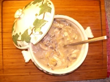 Hühnerfrikassee süß-sauer - Rezept